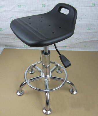 109 Ohm Esd-Arbeits-Schemel-Stuhl 320x300mm PU eine Zeit Formung