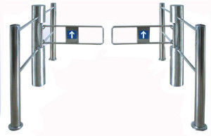 Nicht rostende Geschwindigkeits-Tor-Drehkreuz-Schwingen-Sperren-Tore L380 X W280 X H1000mm