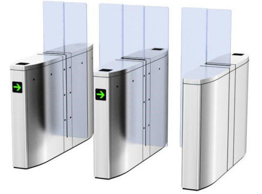 Intelligentes sicheres Eintritts-Drehkreuz RFID, Fußgängersperren-Tor-Bogen formte