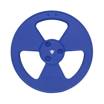 24mm Plastikkabeltrommel, blaue leere Draht-Spulen für SMD-Widerstandverpackung