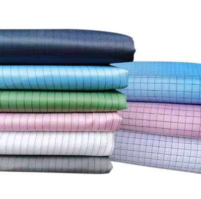 Reinraum-Arbeitskleidung ESD Staubdichter Stoff, Antistatisch, Köperbindung