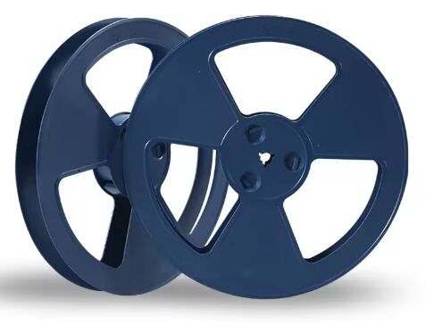 15-Zoll 88mm extra-breite Kunststoff-Kabeltrommeln, die den Verpackungsanforderungen für SMD-Widerstände und Steckverbinder gerecht werden.
