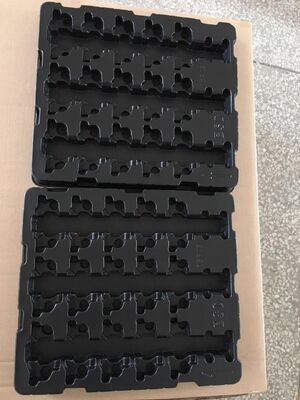 Schwarze PET-Blisterverpackung, ROHS-Schokoladenfachverpackung