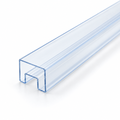 Auf Wunsch durchsichtiges PVC-IC-Verpackungsrohr