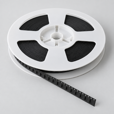 Kundenspezifisches geprägtes Trägerband auf Kunststoffspulen für SMD-Verpackung mit Bandbreitenoptionen von 8-88 mm