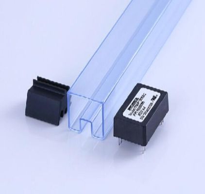 Zylinder statische transparente 0.5mm-1mm Antistärke quadratischen PC ESD-Rohr-